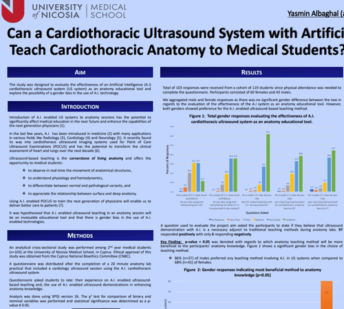 Can a Cardiothoracic Ultrasound System with Artificial Intelligence be Used to Teach Cardiothoracic Anatomy to Medical Students? Validation Study
